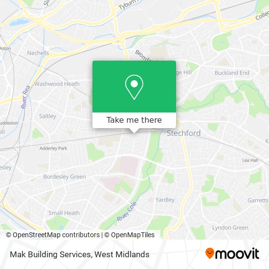 Mak Building Services map