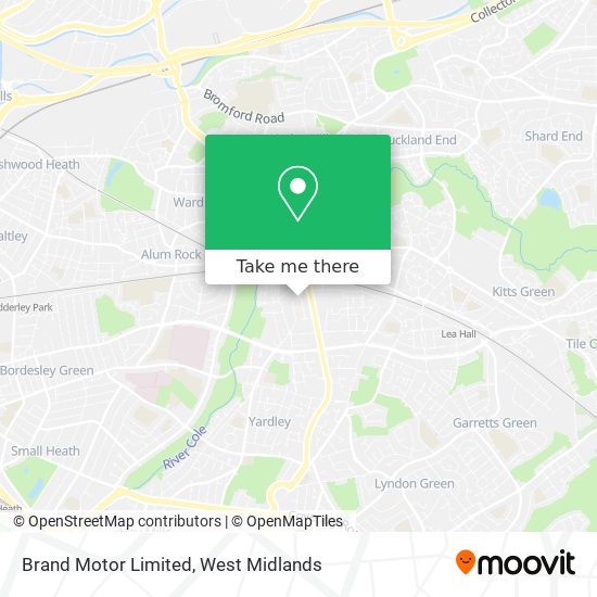 Brand Motor Limited map