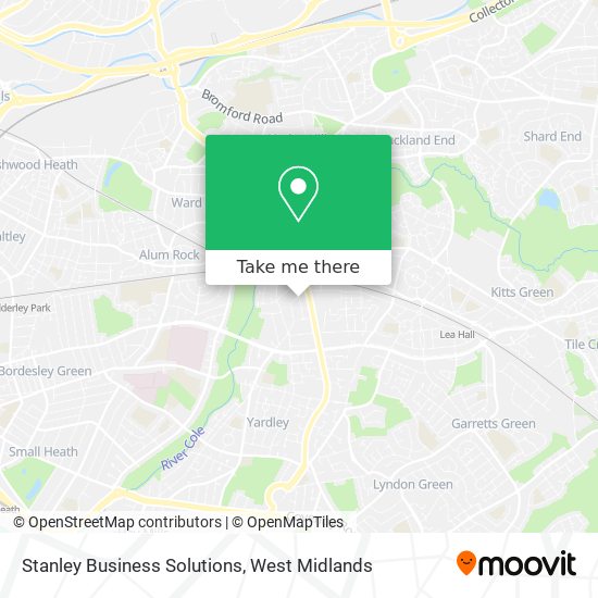 Stanley Business Solutions map