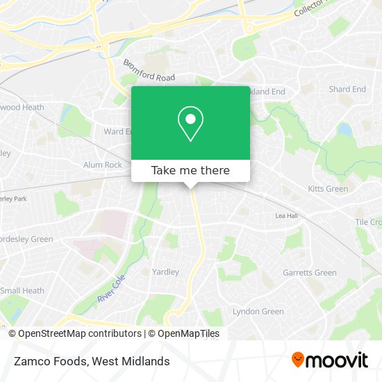 Zamco Foods map