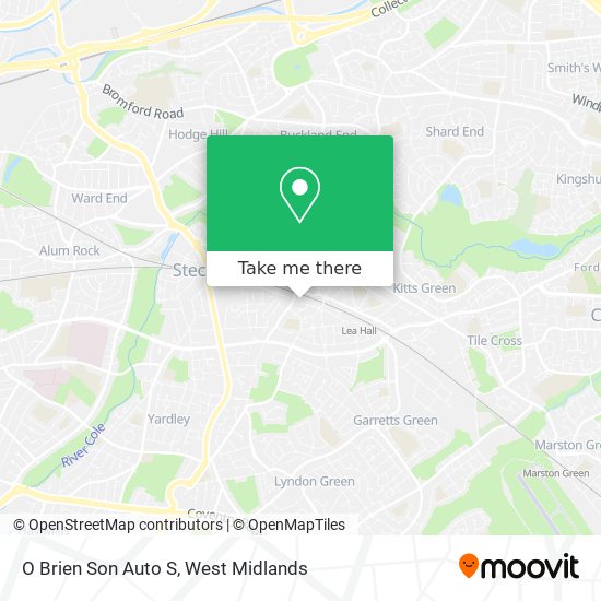 O Brien Son Auto S map