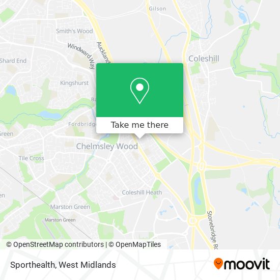 Sporthealth map