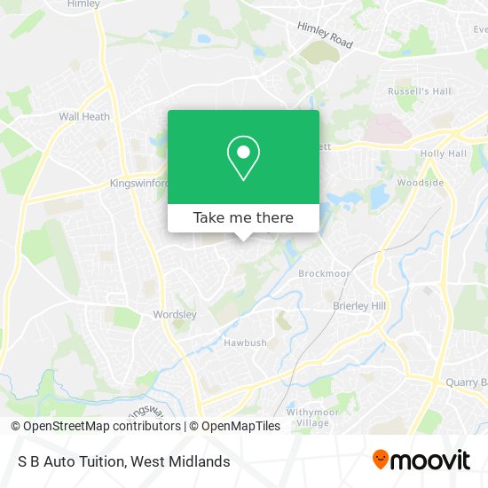 S B Auto Tuition map