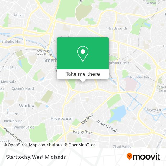 Starttoday map