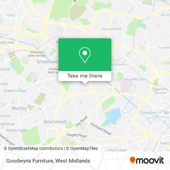 Goodwyns Furniture map