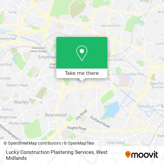 Lucky Construction Plastering Services map