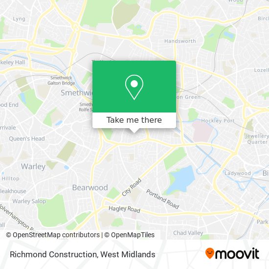 Richmond Construction map