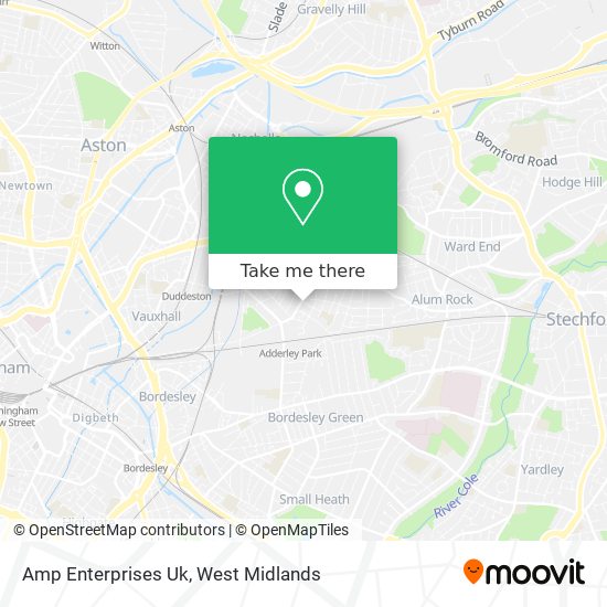 Amp Enterprises Uk map