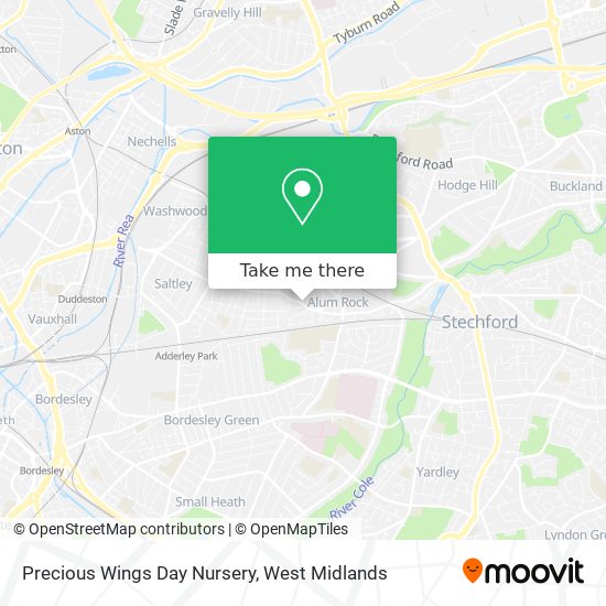 Precious Wings Day Nursery map