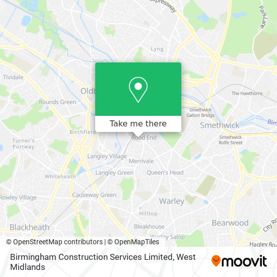 Birmingham Construction Services Limited map