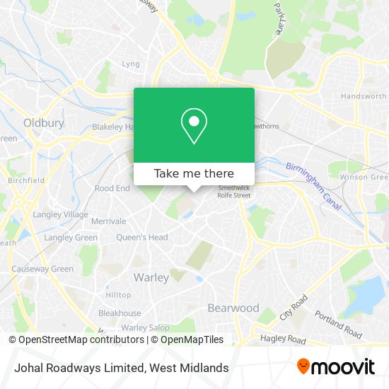 Johal Roadways Limited map