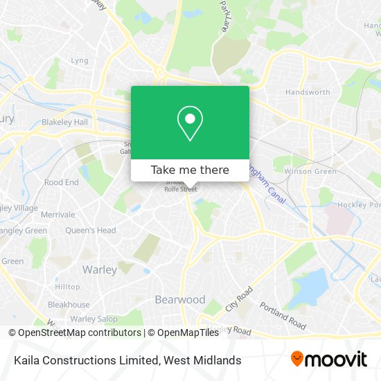 Kaila Constructions Limited map