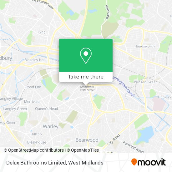 Delux Bathrooms Limited map