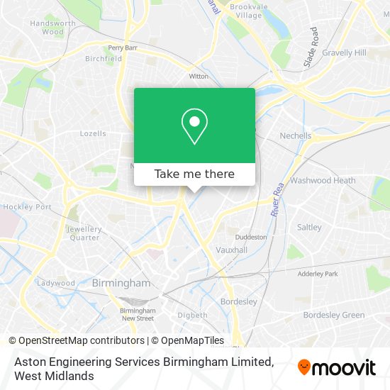 Aston Engineering Services Birmingham Limited map