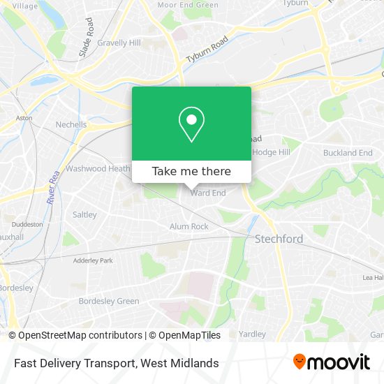 Fast Delivery Transport map