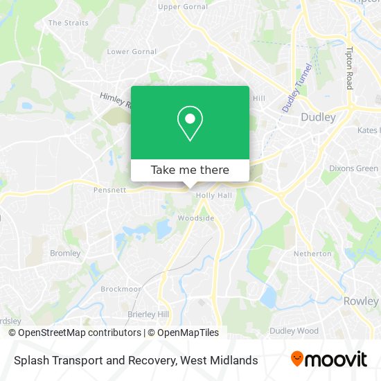 Splash Transport and Recovery map