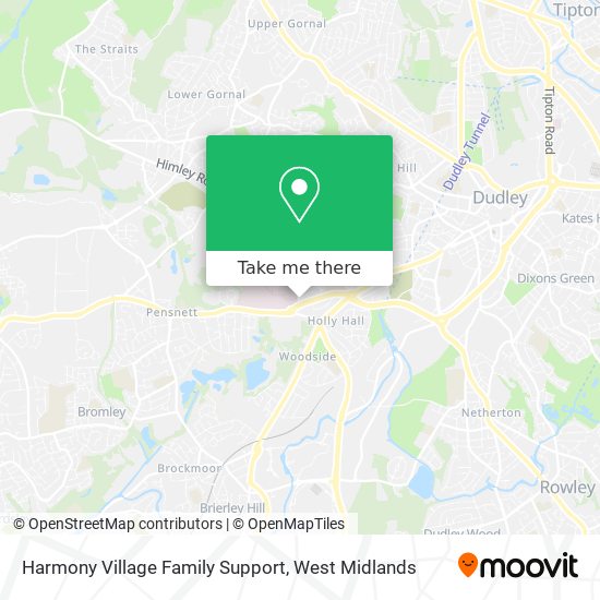 Harmony Village Family Support map