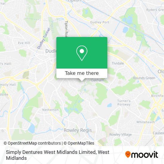 Simply Dentures West Midlands Limited map