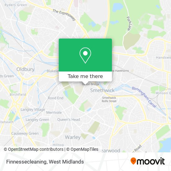Finnessecleaning map