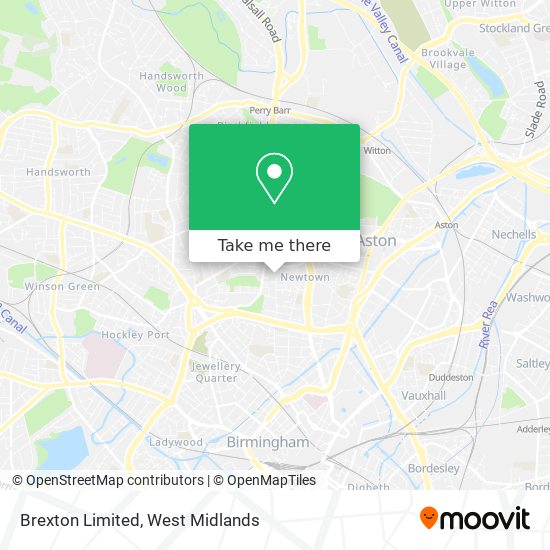 Brexton Limited map