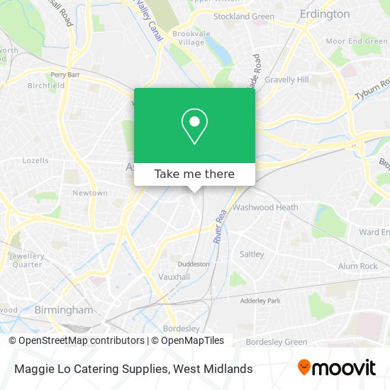 Maggie Lo Catering Supplies map