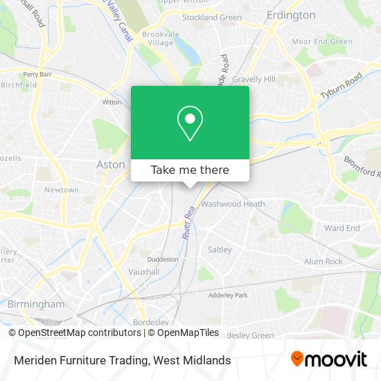 Meriden Furniture Trading map