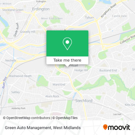 Green Auto Management map