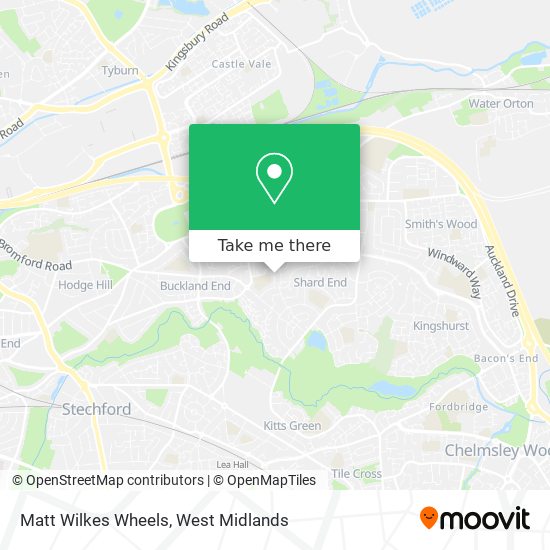 Matt Wilkes Wheels map