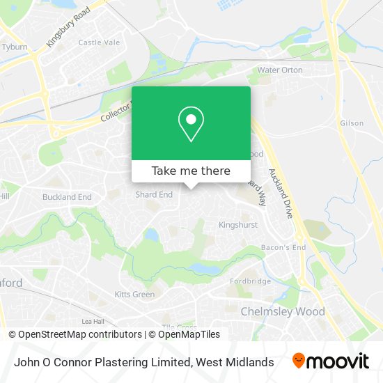 John O Connor Plastering Limited map
