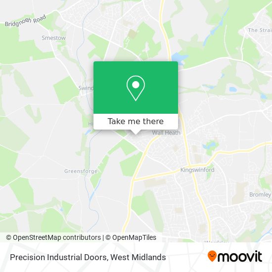 Precision Industrial Doors map