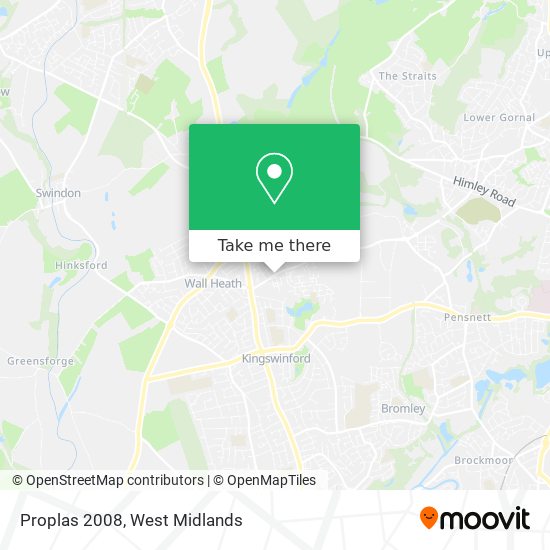 Proplas 2008 map