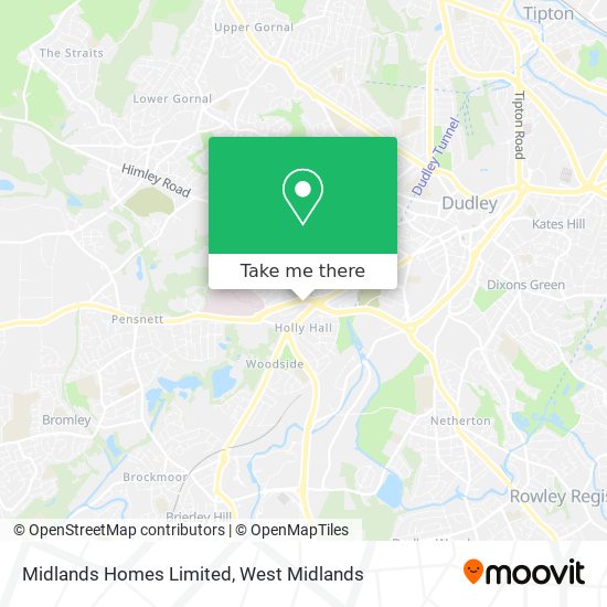 Midlands Homes Limited map