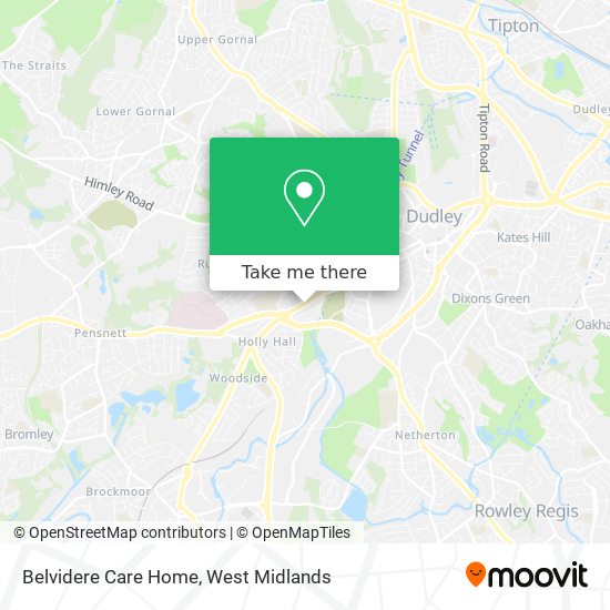 Belvidere Care Home map