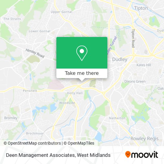 Deen Management Associates map