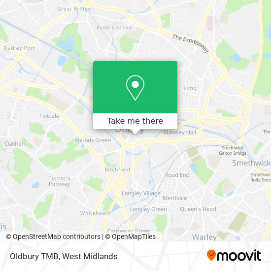 Oldbury TMB map