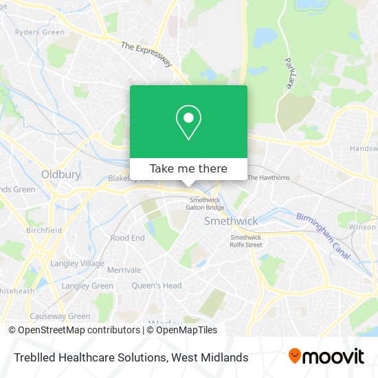 Treblled Healthcare Solutions map