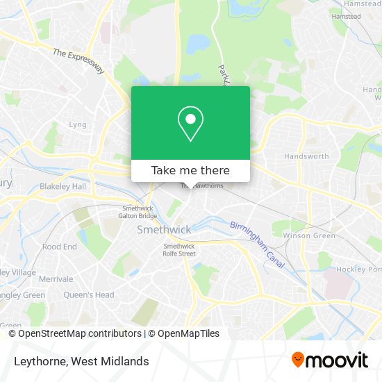 Leythorne map