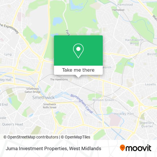 Juma Investment Properties map