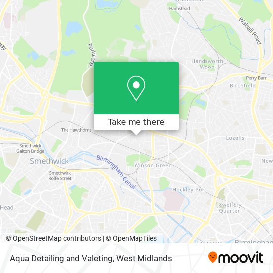 Aqua Detailing and Valeting map