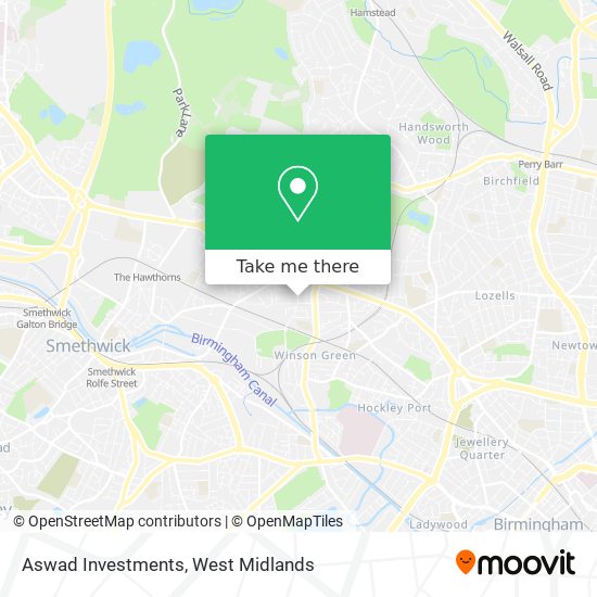 Aswad Investments map