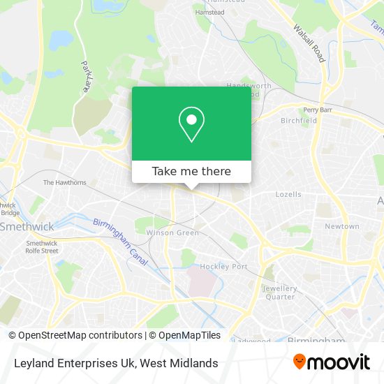 Leyland Enterprises Uk map