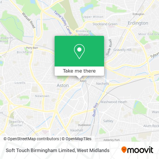 Soft Touch Birmingham Limited map