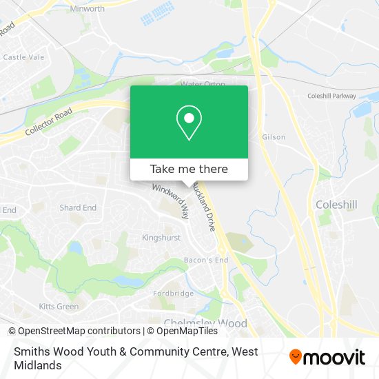 Smiths Wood Youth & Community Centre map