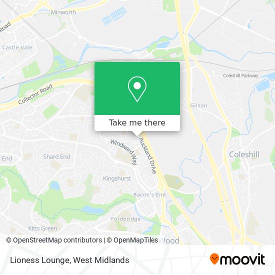 Lioness Lounge map
