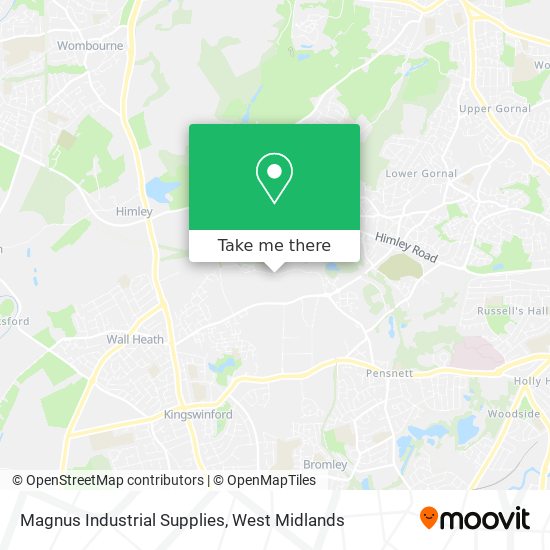 Magnus Industrial Supplies map