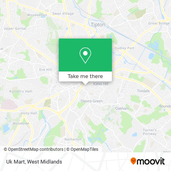 Uk Mart map