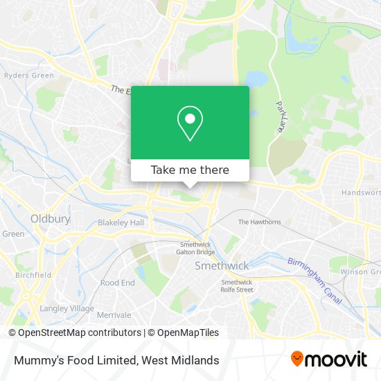 Mummy's Food Limited map