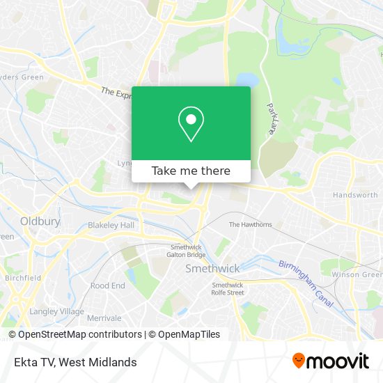 Ekta TV map