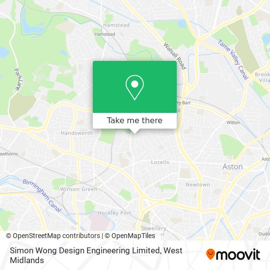 Simon Wong Design Engineering Limited map