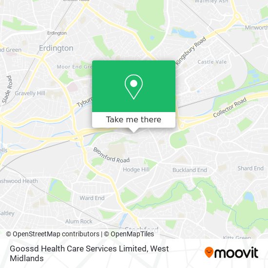 Goossd Health Care Services Limited map